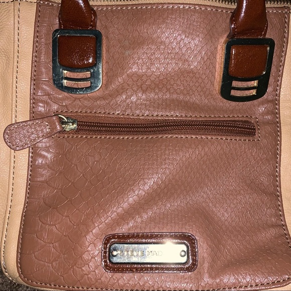 Vintage Steve Madden Tan Mini Bag - Picture 4 of 5